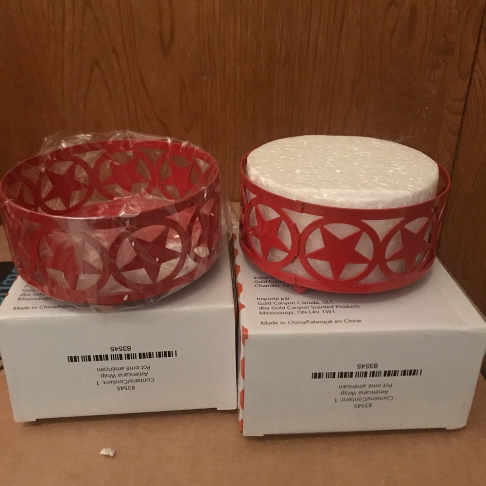 Red Star Candle Holder